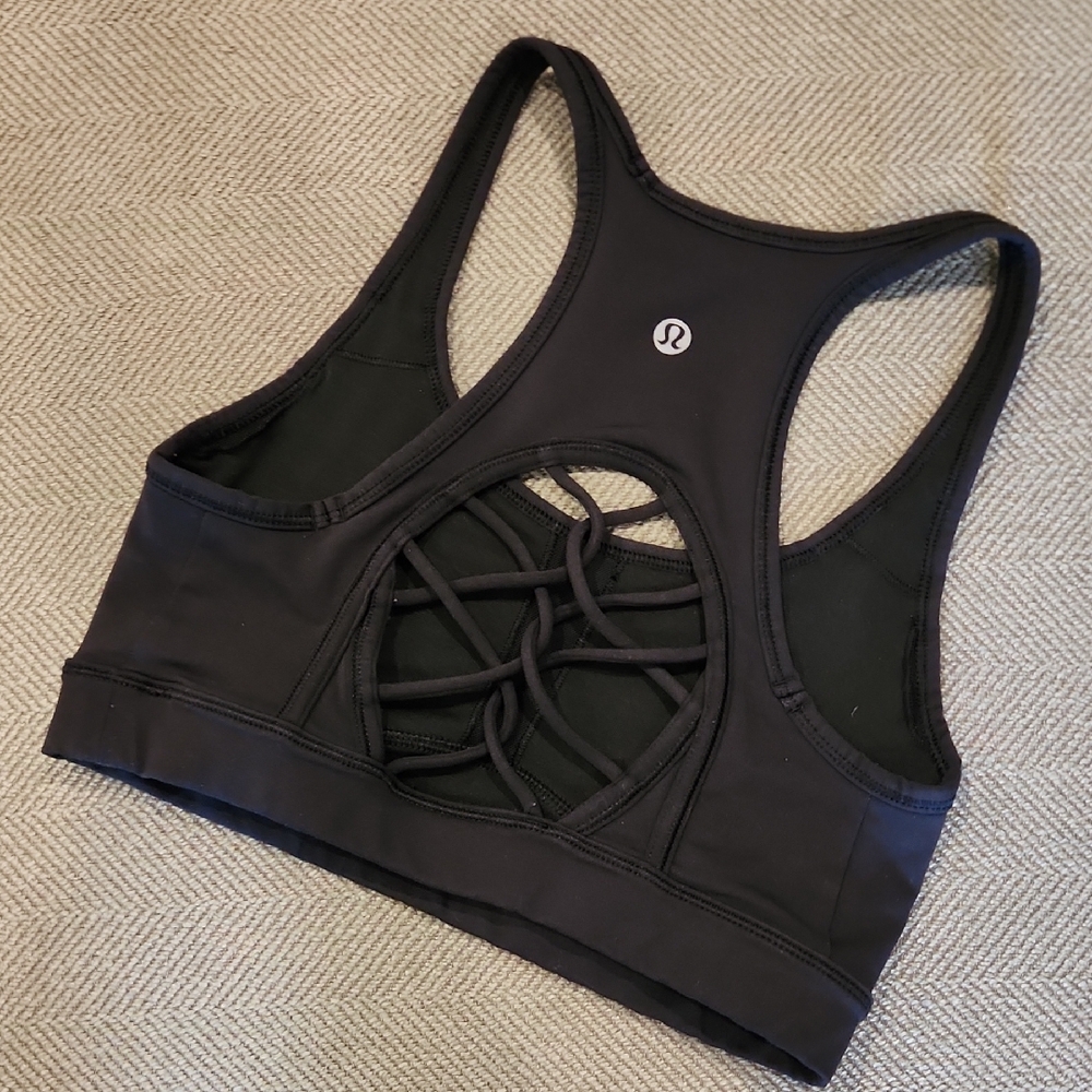 lululemon athletica Black Sports Bra